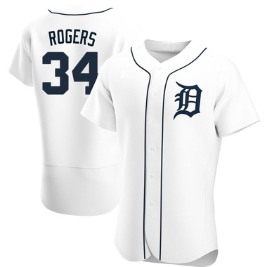 Kyle Funkhouser Men's Detroit Tigers Road Cooperstown Collection Jersey -  Gray Replica